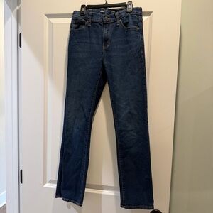 Old Navy Boys Dark Blue Straight-Leg Jeans
